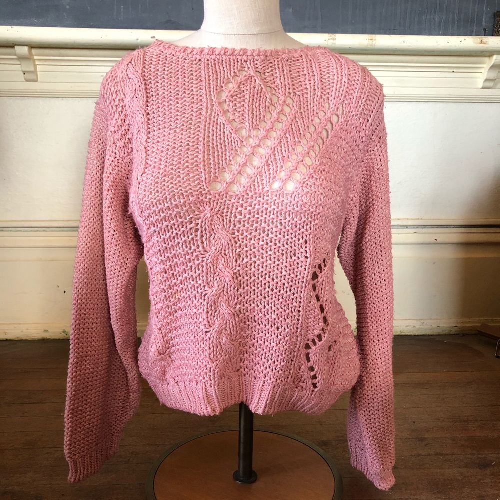 J. Jordan. Hand Knit Vintage Sweater